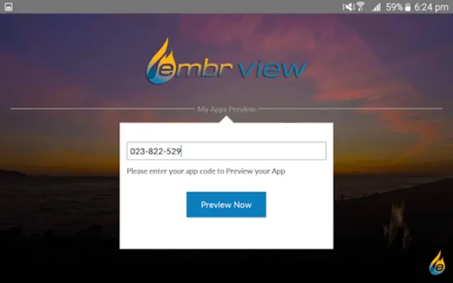 Embr View android App screenshot 1